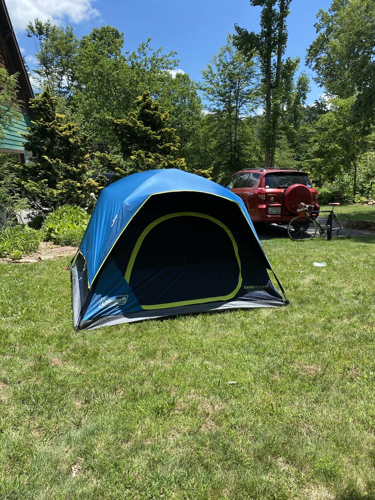 Coleman Skydome Tent, Blue/Green, 4P