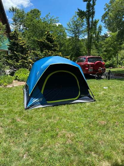 Coleman Skydome Tent, Blue/Green, 4P