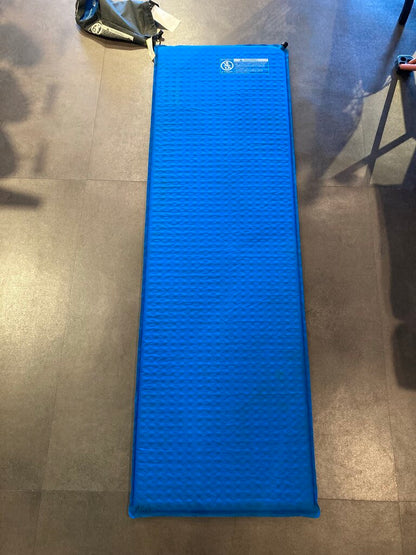(Stains) REI Kindercamp Self-Inflating Sleeping Pad, Blue