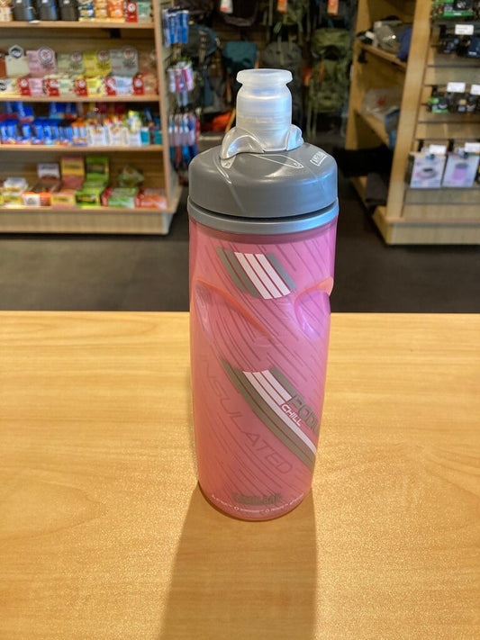 Camelbak Podium Chill Insulated Bike Bottle, Pink, 21oz