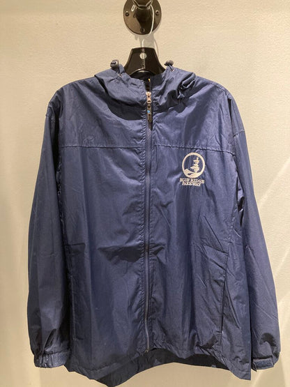 i5 Apparel Rain Jacket, Navy, Men's M
