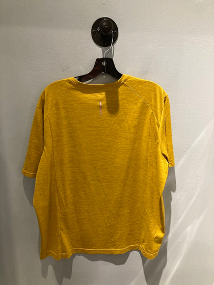 REI SS Crew, Yellow, Men's XL
