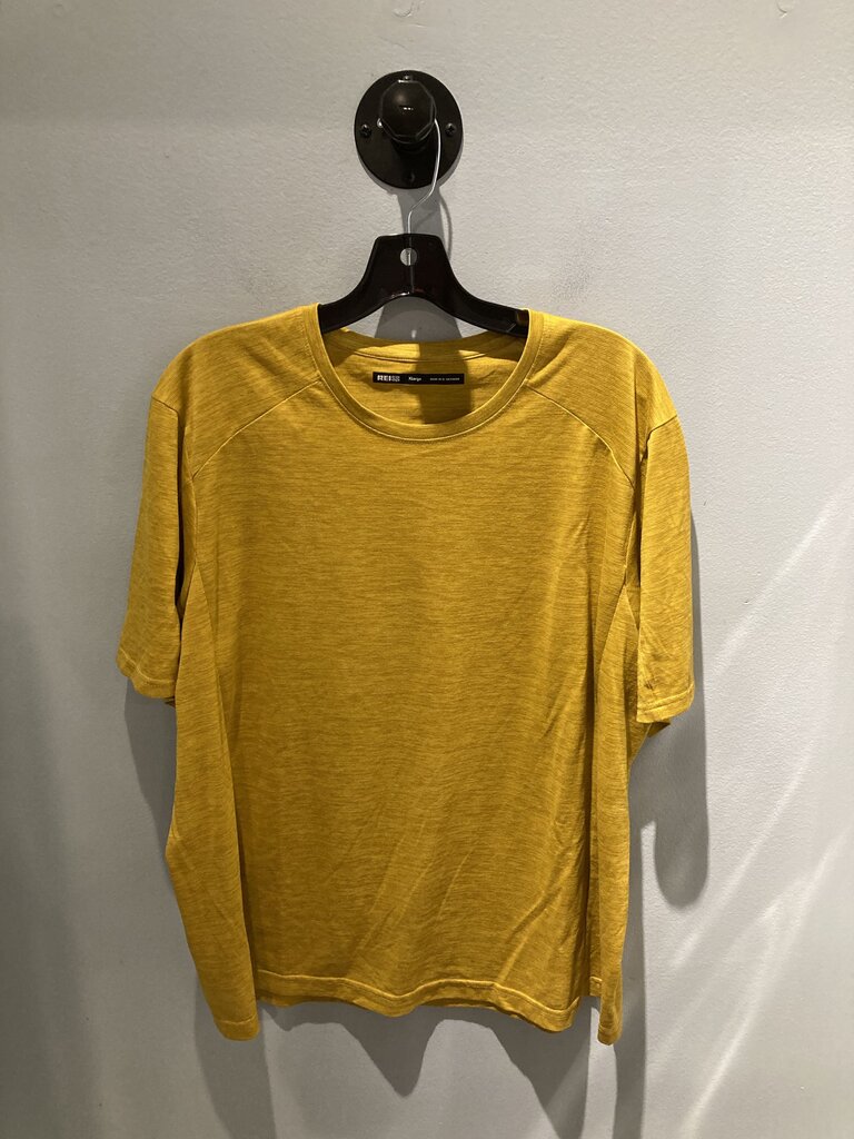 REI SS Crew, Yellow, Men's XL