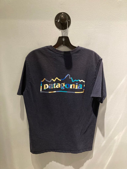Patagonia SS Crew, Navy, Men's M