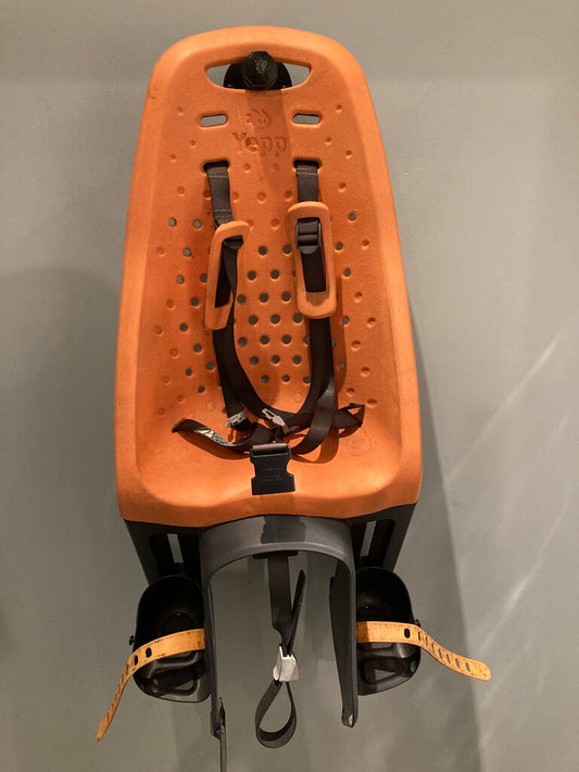 (Dirty) Thule Yepp Kid Seat w/ Key, Orange/Black, OS
