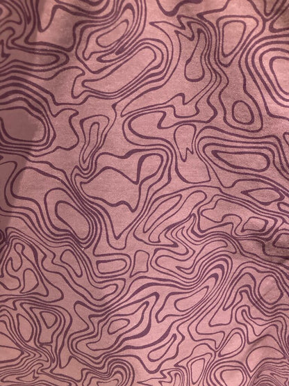 Eddie Bauer Shorts, Purple Pattern, Women's 18