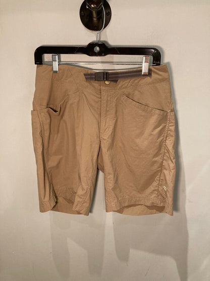 Mountain Hardwear Belted Shorts, Khaki, Women's 6