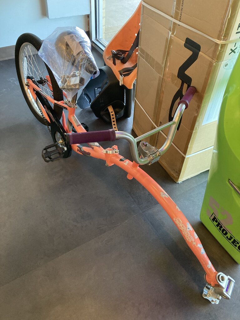 Co-Pilot WeeRide Bike Attachment, Pink, OS