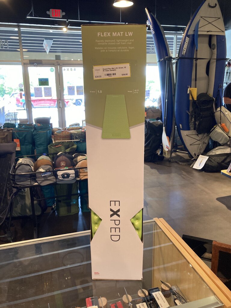 Exped Flex Mat LW, Green, 1.5 R-Value (Sample)