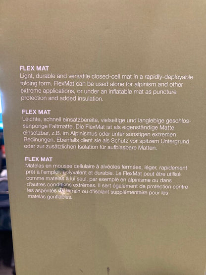 Exped Flex Mat LW, Green, 1.5 R-Value (Sample)