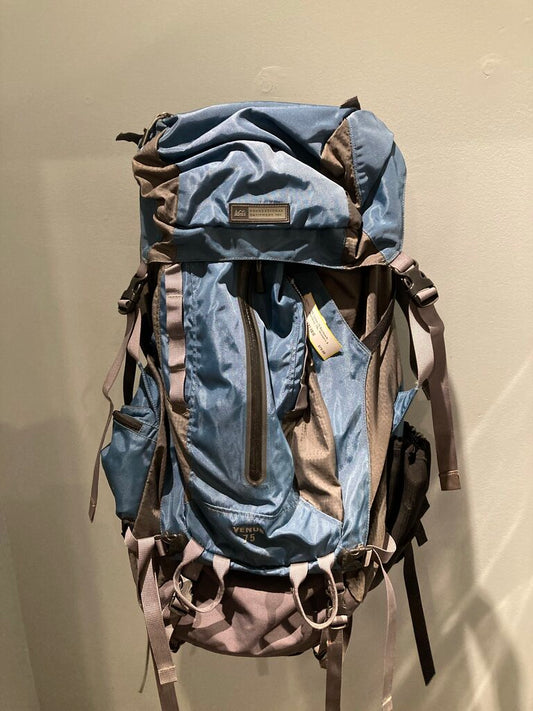 REI Venus 75 Backpack, Blue/Grey, 75L, Women's S