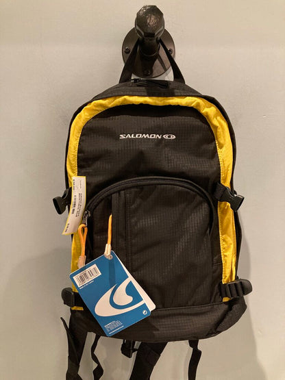 Salomon Backpack, Black/Yellow, Small
