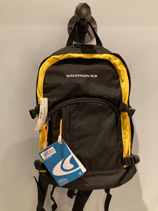 Salomon Backpack, Black/Yellow, Small