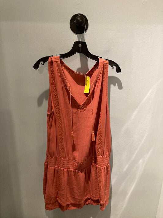 Prana Romper, Orange, Women's L