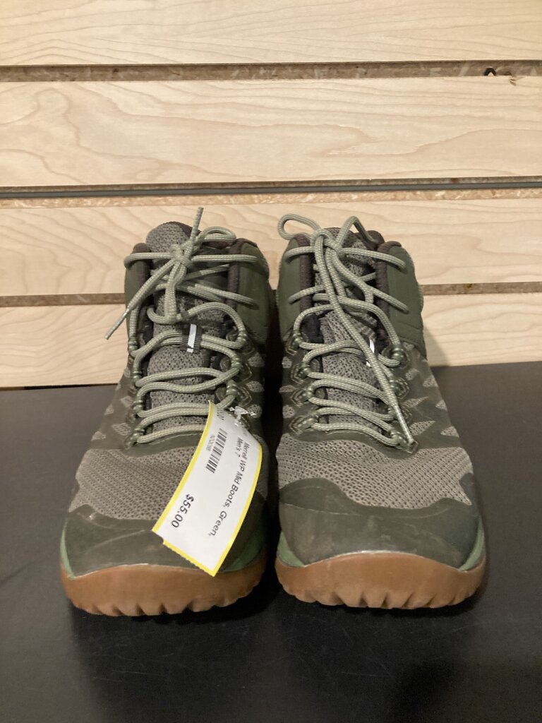 Merrell WP Mid Boots, Green, Men's 7