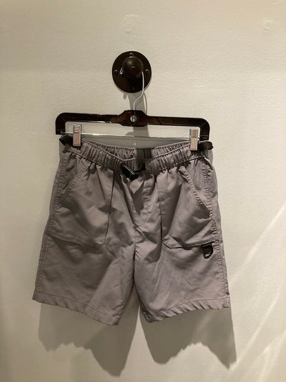 Wonder Nation Belted Shorts, Grey, Kids XL (14-16)