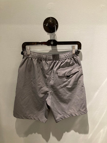 Wonder Nation Belted Shorts, Grey, Kids XL (14-16)