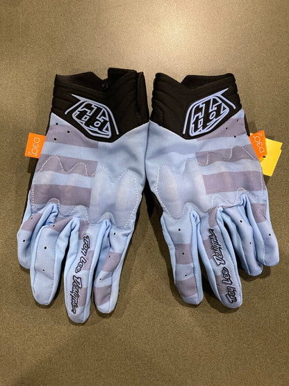 Troy Lee Designs Bike Gloves, Blue, S