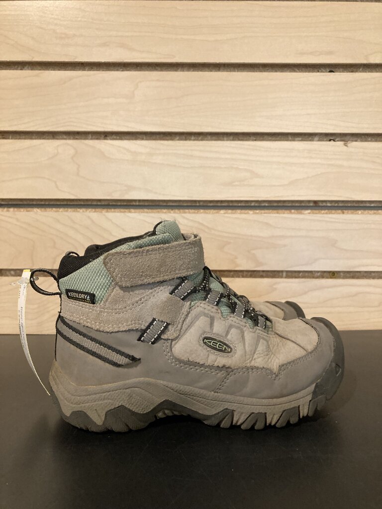 Keen Mid Hikers, Green/Tan, Kid's 12