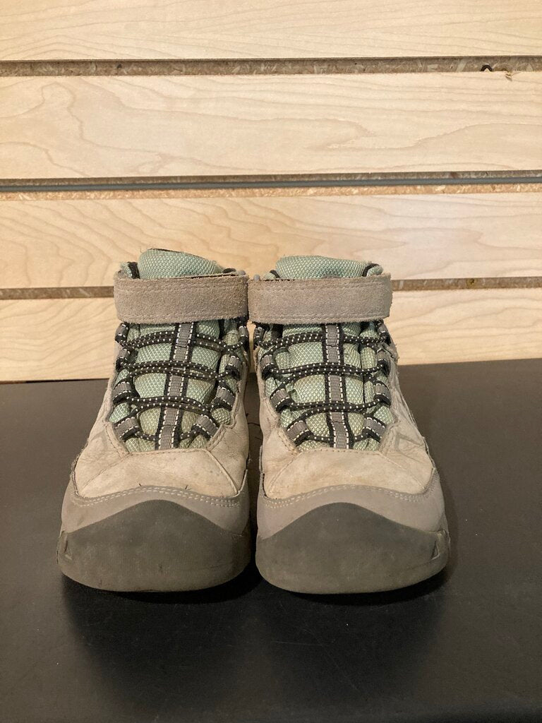 Keen Mid Hikers, Green/Tan, Kid's 12