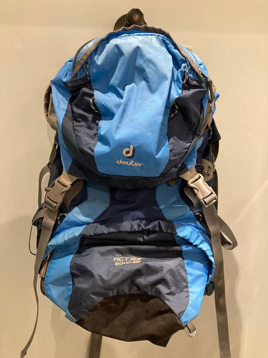 Deuter Act Lite Backpack, Blue/Black, 60+10L