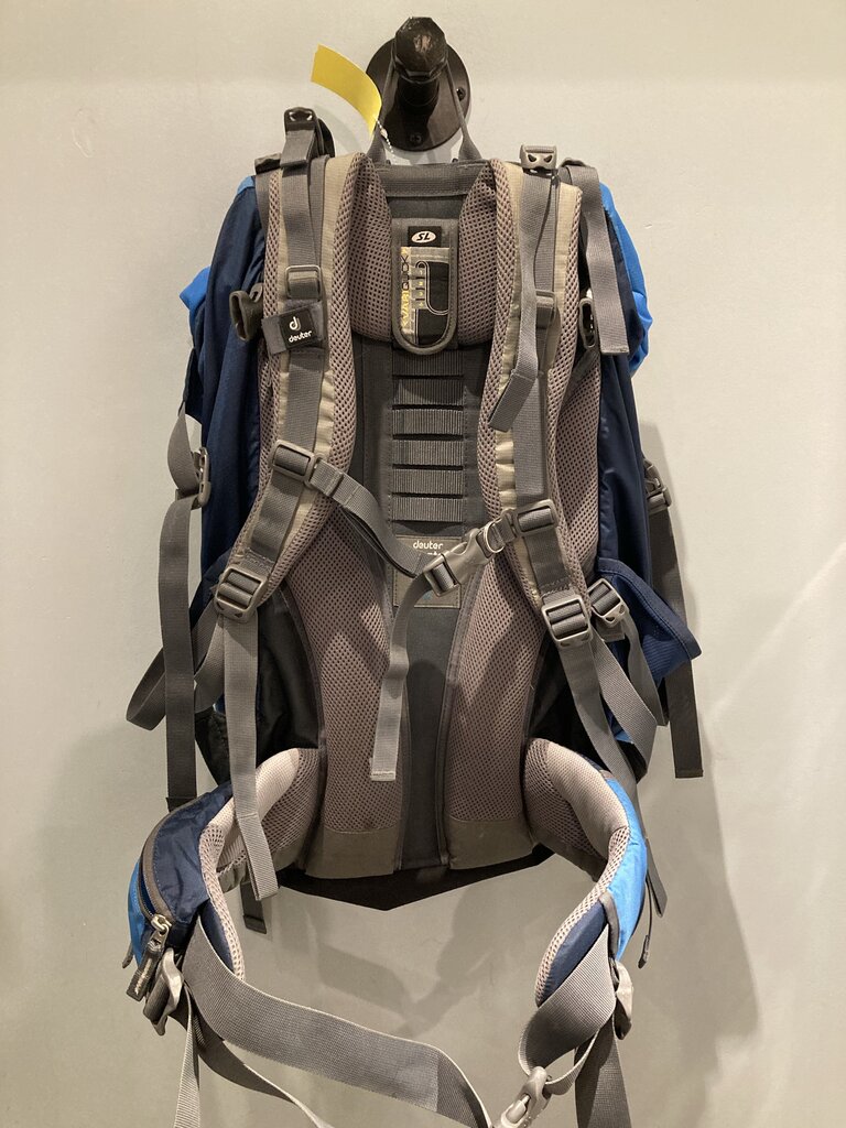 Deuter Act Lite Backpack, Blue/Black, 60+10L