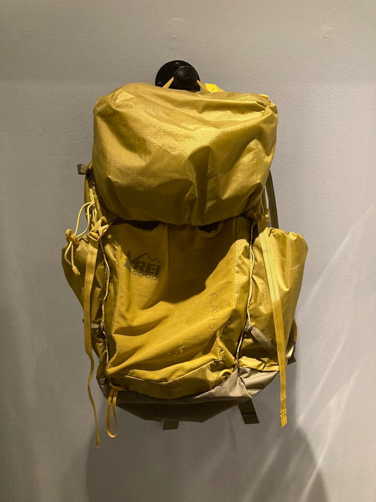 REI Flash 55 Backpack, Yellow, 55L, Women's XS