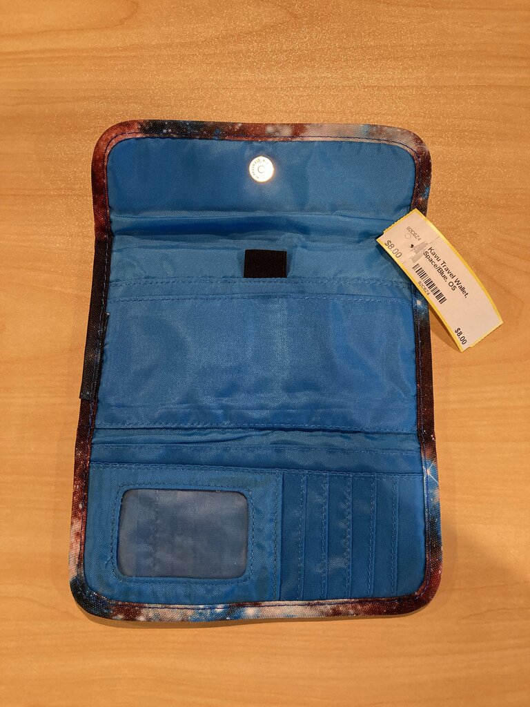 Kavu Travel Wallet, Space/Blue, OS