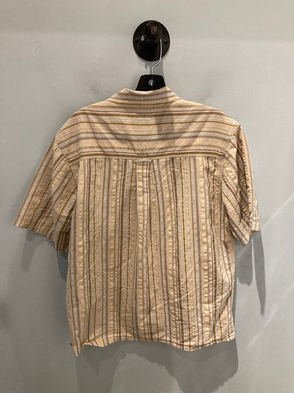 Kuhl SS Button Up, Natural Stripes, Men's L