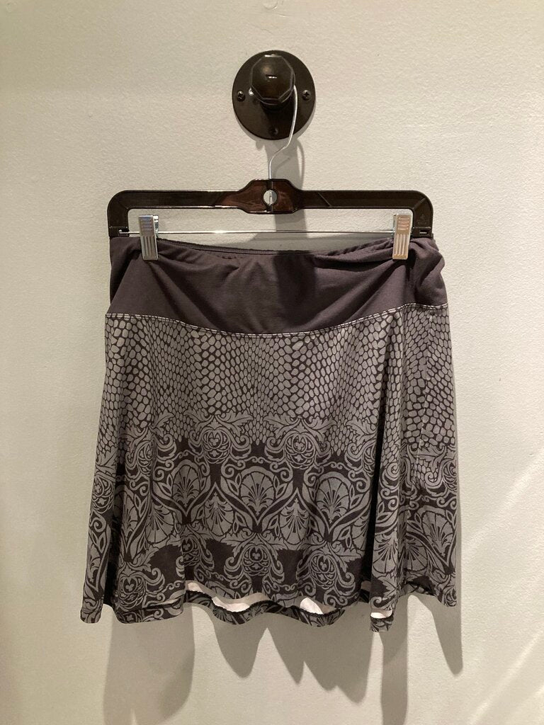 Prana Skirt, Grey Pattern, Women's S
