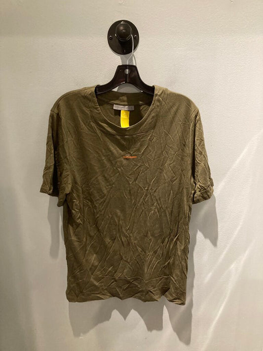 Icebreaker Cool-Lite SS Crew, Green, Men's L