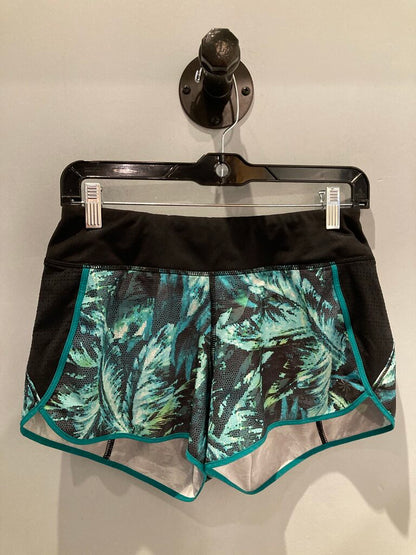 Athleta Running Short, Black/Green, Women's XS