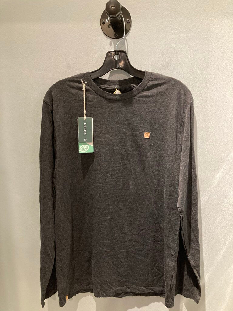 Ten Tree LS Crew, Black, Men's M