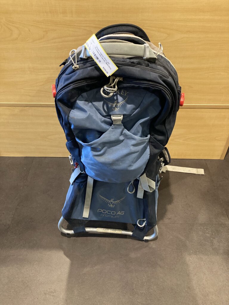 (Stains) Osprey Poco AG Premium Kid Carrier, Blue/Grey