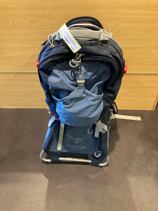 (Stains) Osprey Poco AG Premium Kid Carrier, Blue/Grey