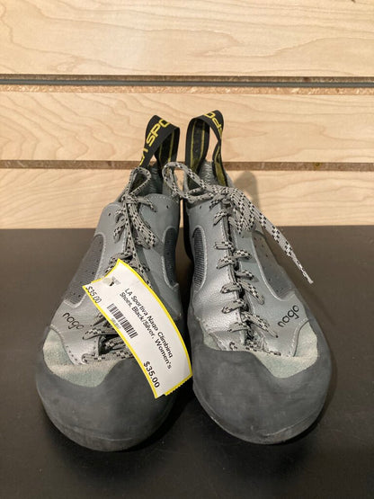 LA Sportiva Nago Climbing Shoes, Black/Silver, Women's 6.5
