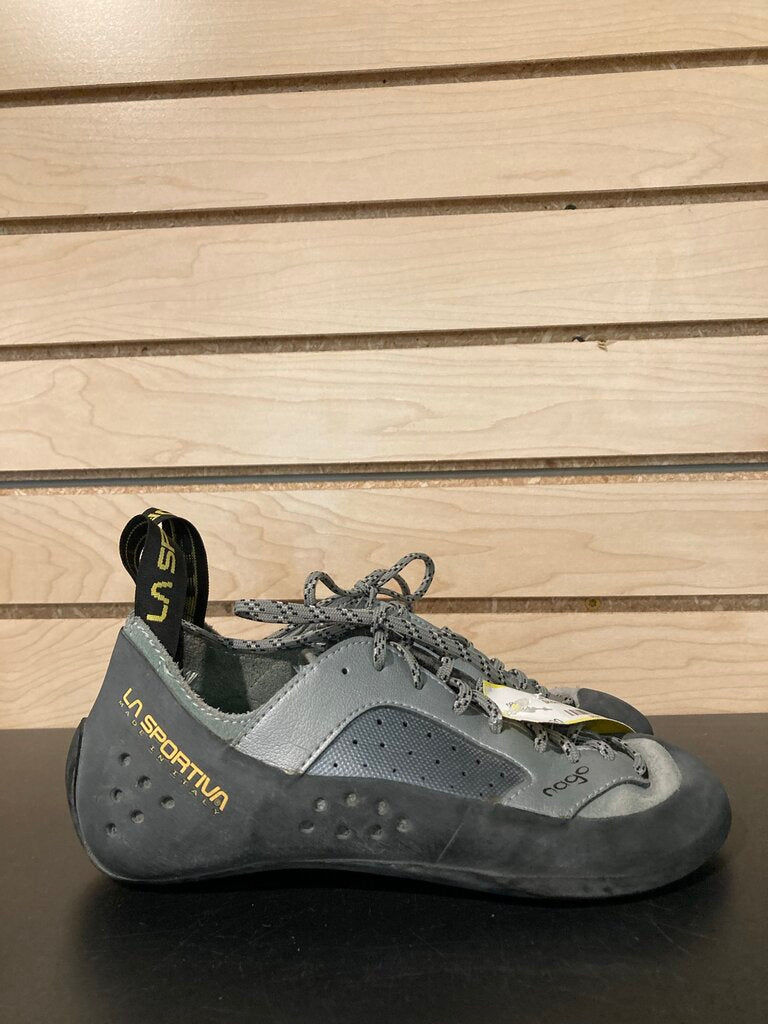 LA Sportiva Nago Climbing Shoes, Black/Silver, Women's 6.5