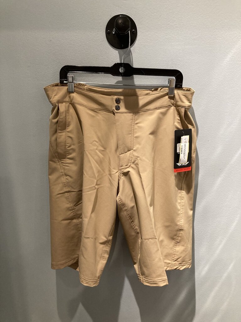 (NWT) Fly Racing Maverik Shorts, Khaki, Men's 34