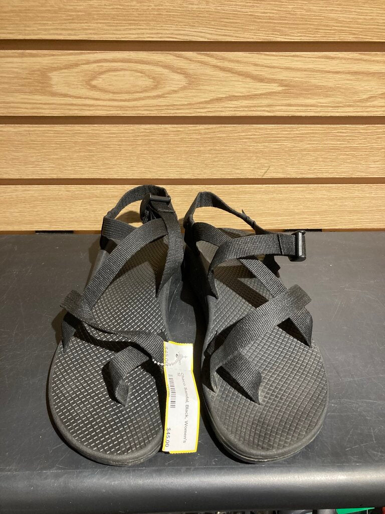Chaco Sandal, Black, Women's 12