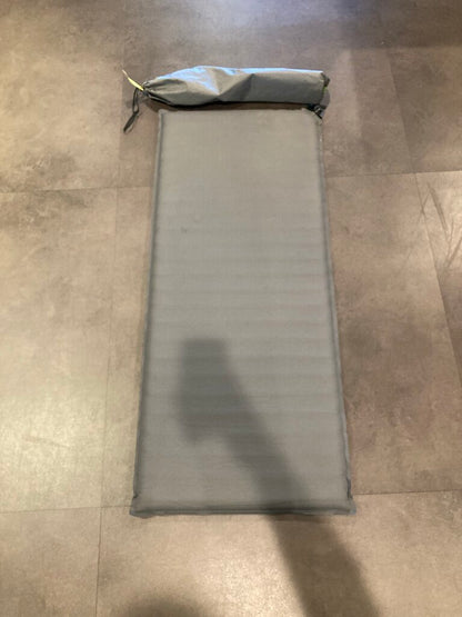REI Trekker 1.75 Self-Inflating Sleeping Pad, Grey, Short