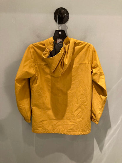 (Stains) Eddie Bauer Rain Jacket, Yellow, Kids M (10-12)
