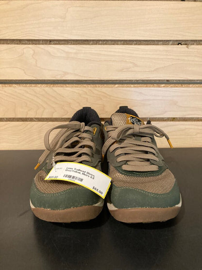 Lems Trailhead Shoes, Grey/Yellow, Men's 6.5