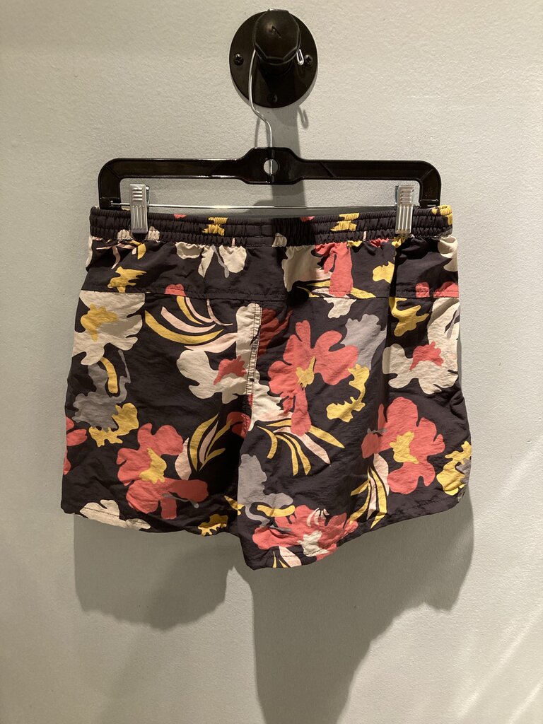 Patagonia Baggies, Black/Pink/Yellow, Women's M