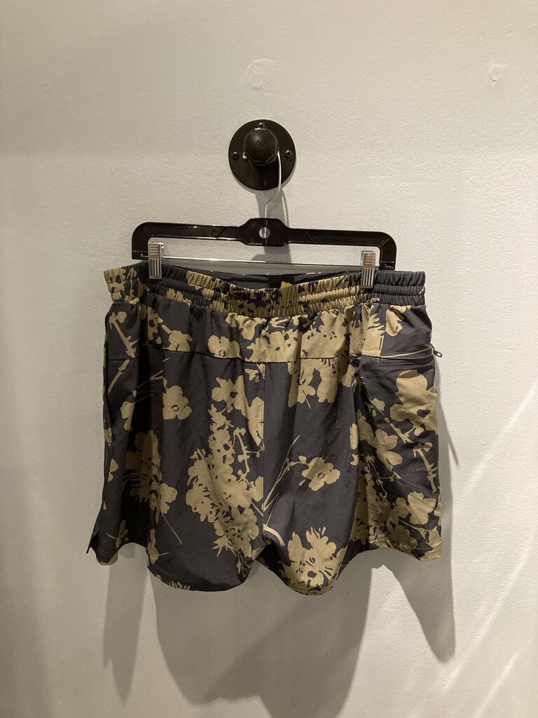 Lululemon Swim Trunks, Green/Grey, Men's XXL