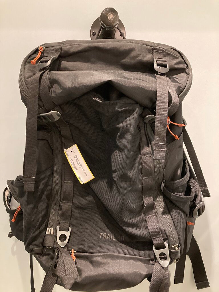 REI Trail 40 Backpack, Black, 40L, Women's S