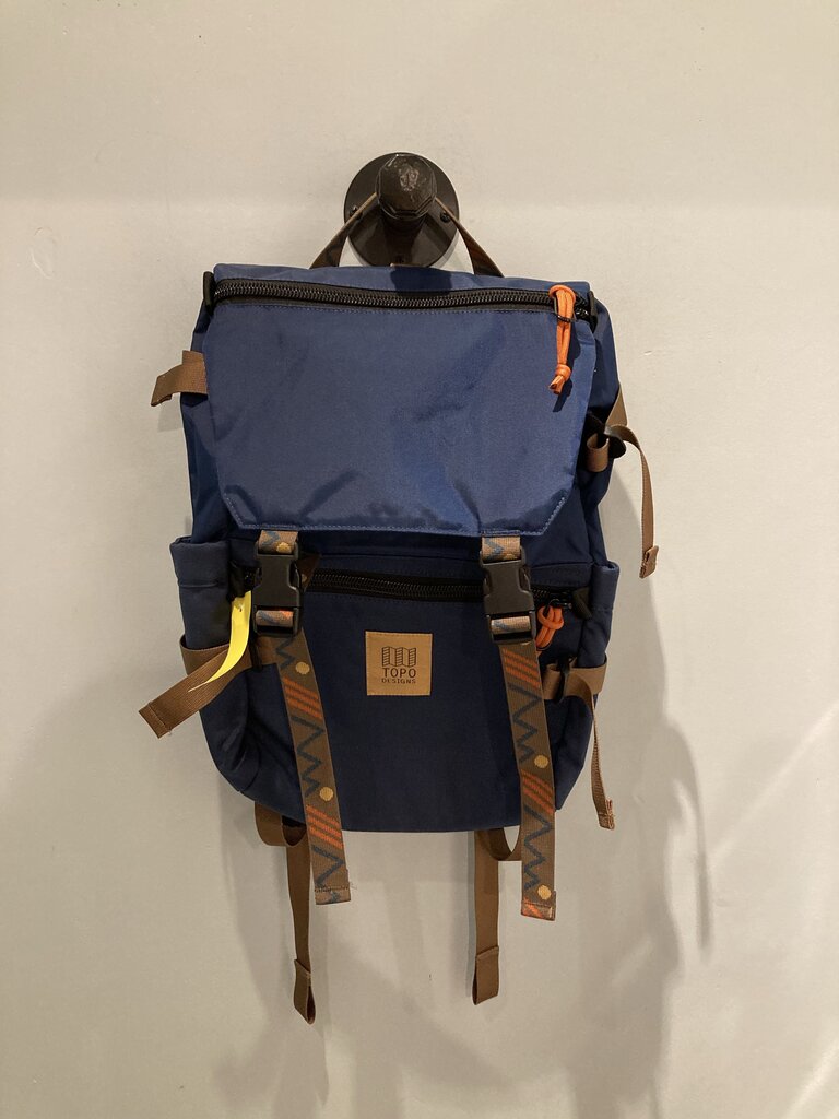Topo Designs Rover, Navy/Brown, 20L