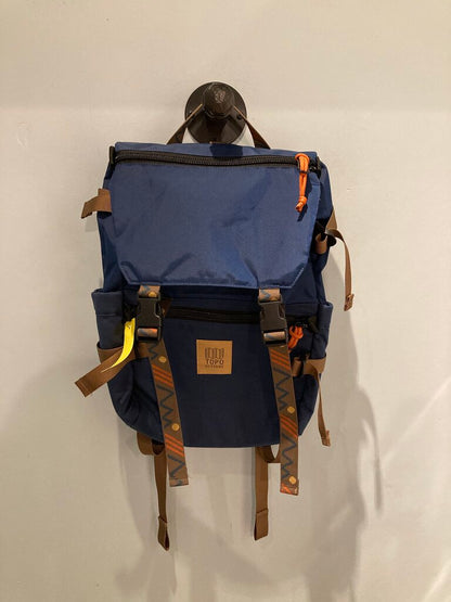 Topo Designs Rover, Navy/Brown, 20L