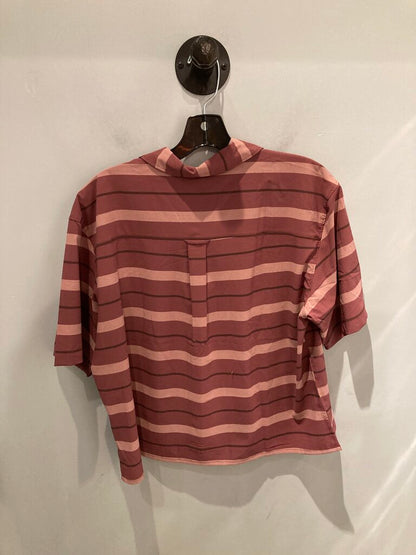 Flylow Tucker Button Top, Ginger/Pink Dawn, Women's M (Sample)