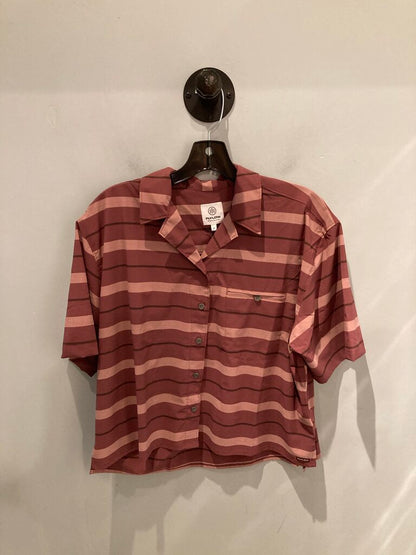 Flylow Tucker Button Top, Ginger/Pink Dawn, Women's M (Sample)