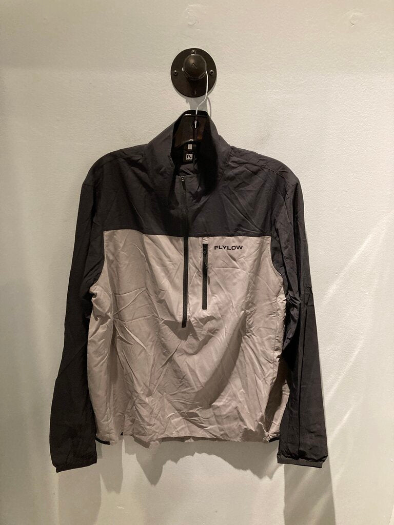 Flylow Davis Anorak, Riverbed/Black, Men's L (Sample)